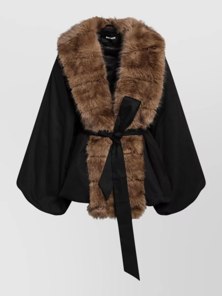 Rotate Faux fur jacket