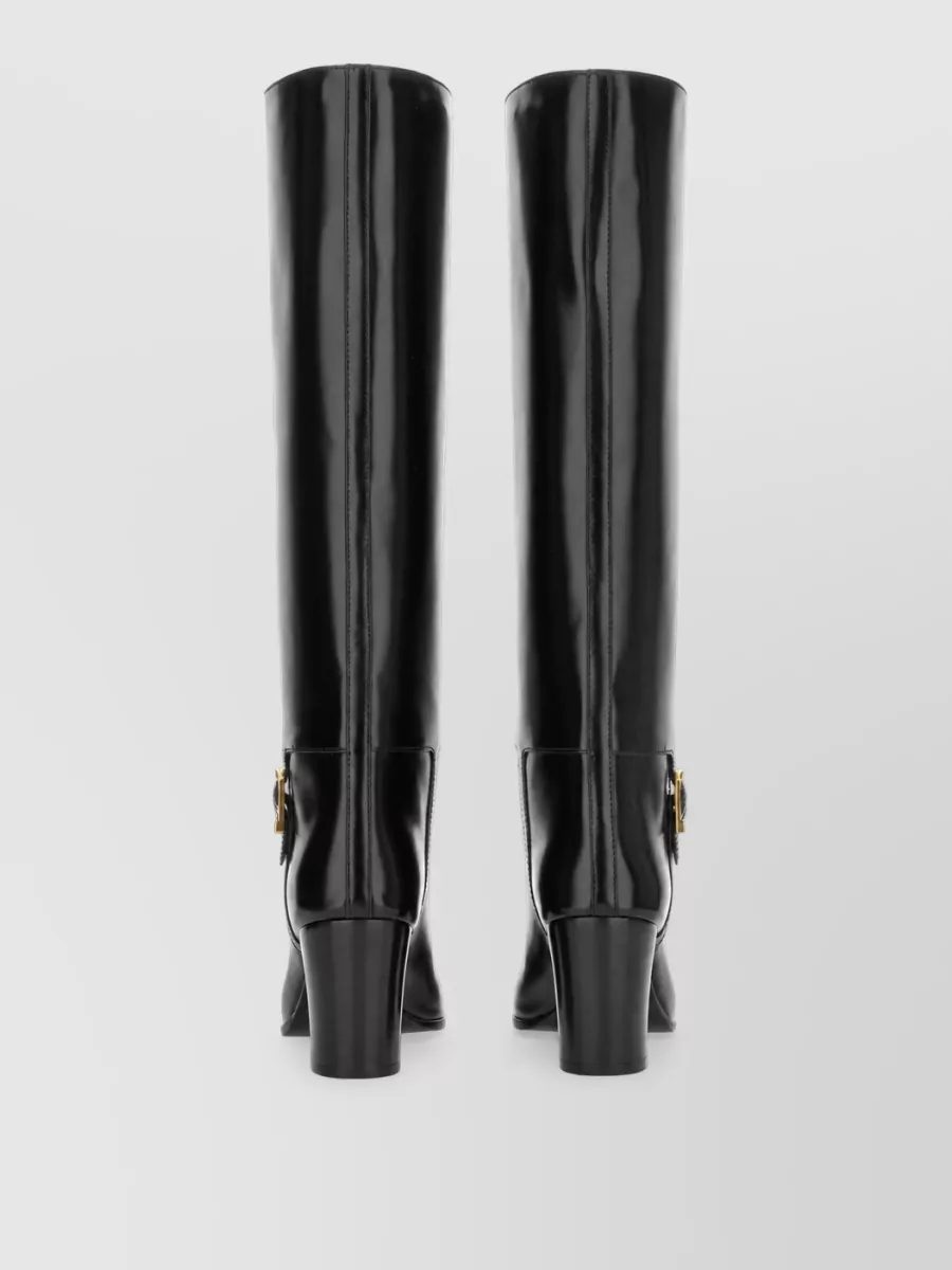 Saint Laurent Leather Julia Boots