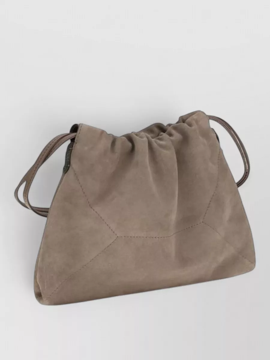 Brunello Cucinelli Na Leather Bucket Bag