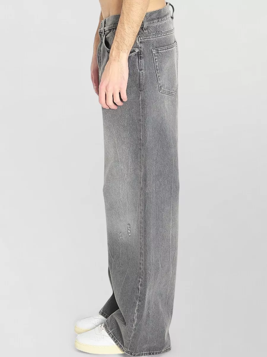 Golden Goose Journey Wide Leg Denim Trousers