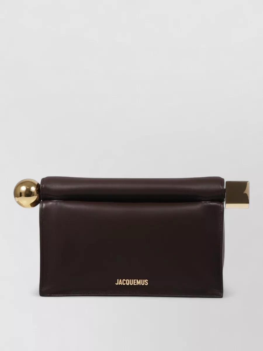 Jacquemus La Pochette Lamb Leather Mini Bag
