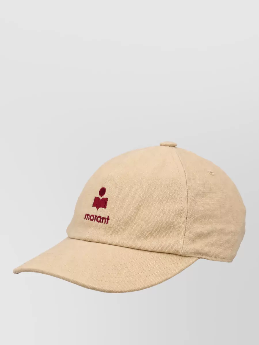 Isabel Marant Cotton Logo-Embroidered Cap
