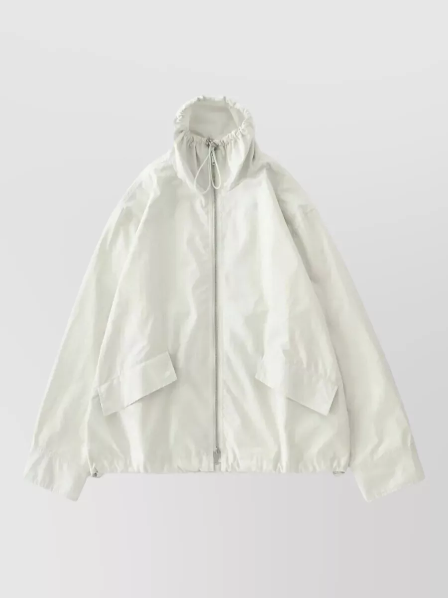 Studio Nicholson oversized cotton zip jacket