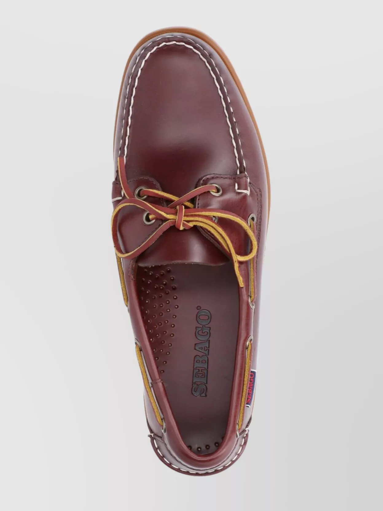 Sebago Leather Lace-Up Boat Shoes