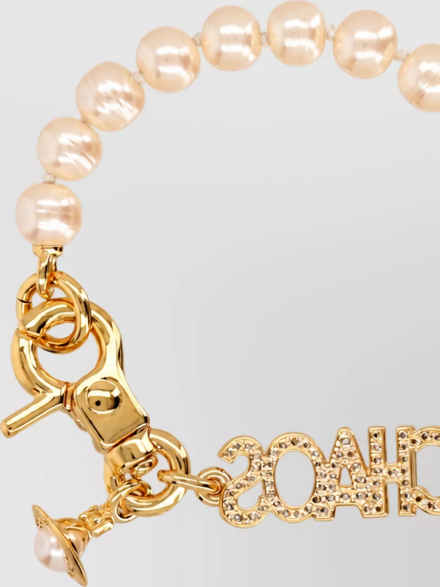 Vivienne Westwood chaos pearl bracelet