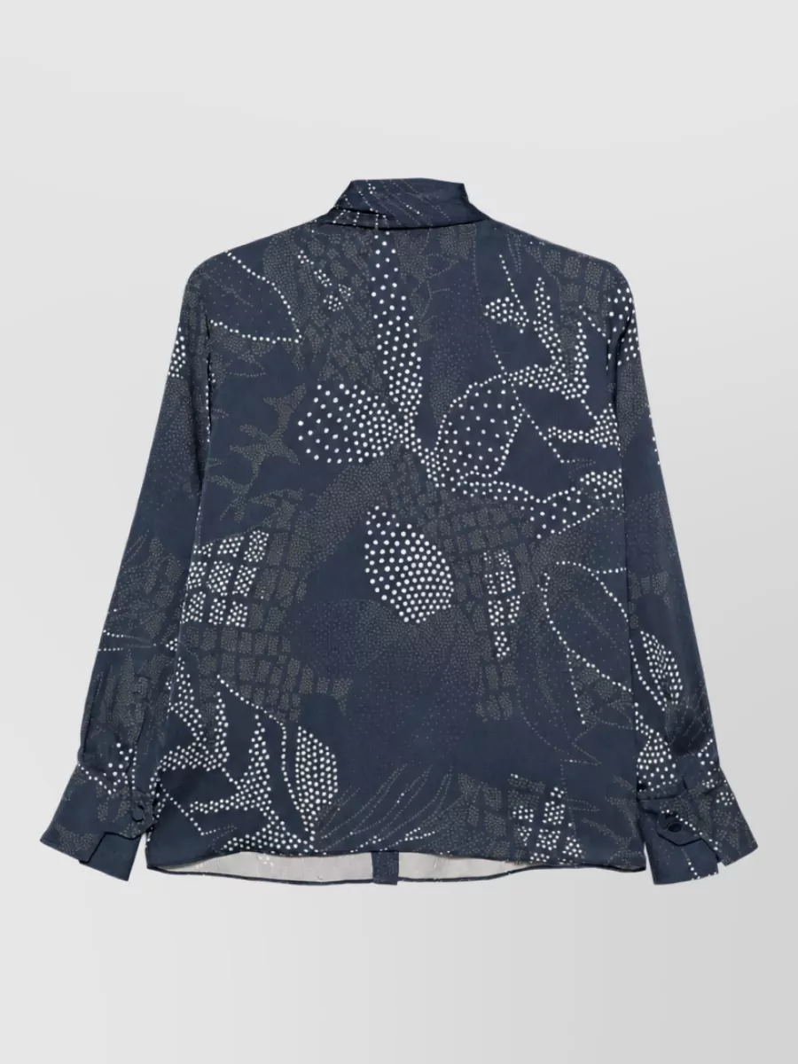 Emporio Armani Printed Long-Sleeve Shirt