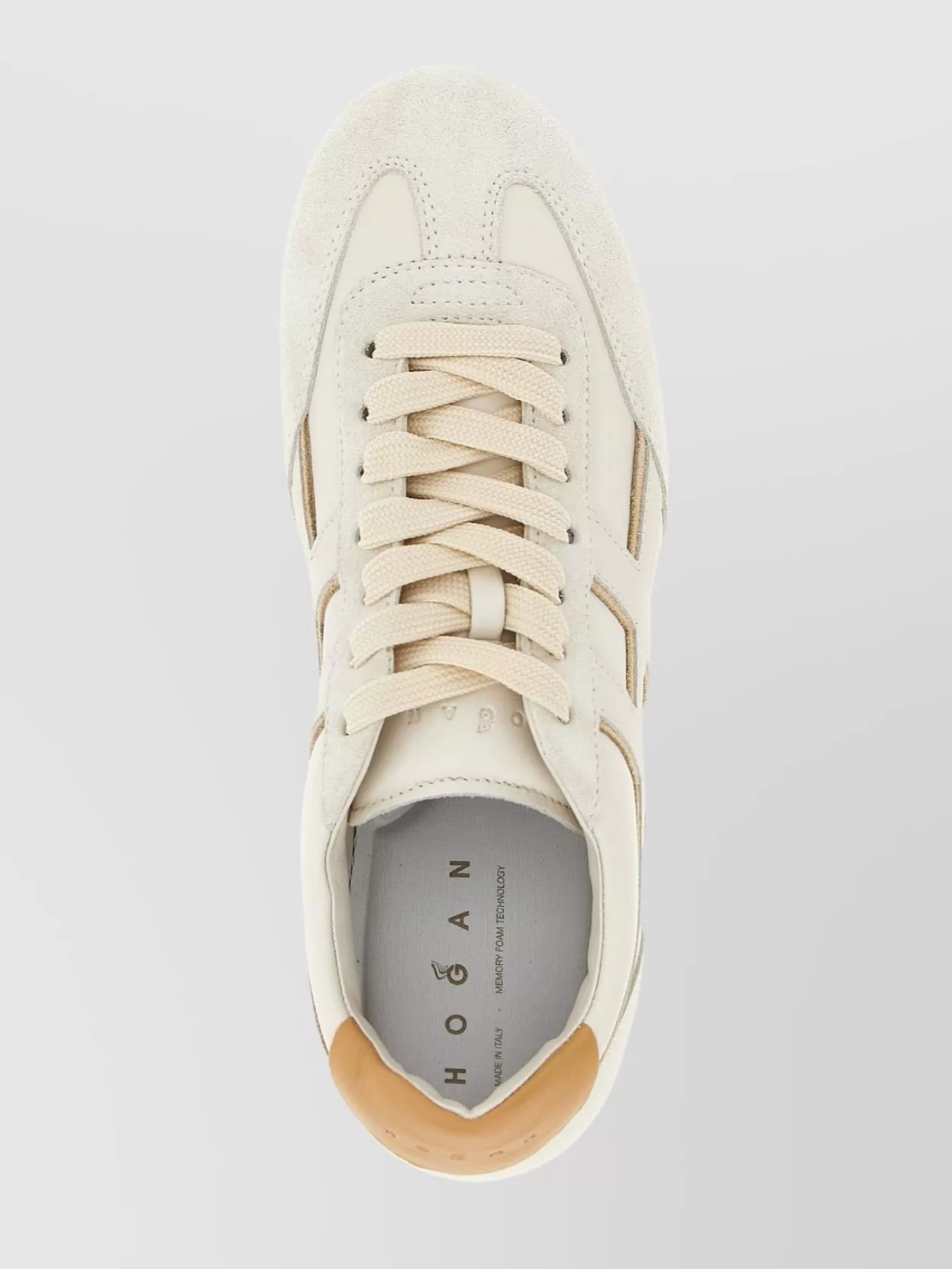 Hogan 86Er Rubber Sole Suede Accents Sneakers