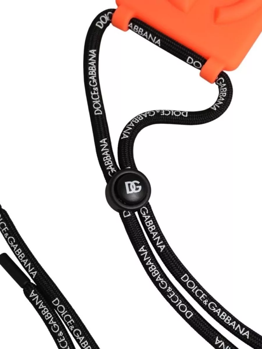 Dolce&Gabbana Silicone Adjustable Badge Holder
