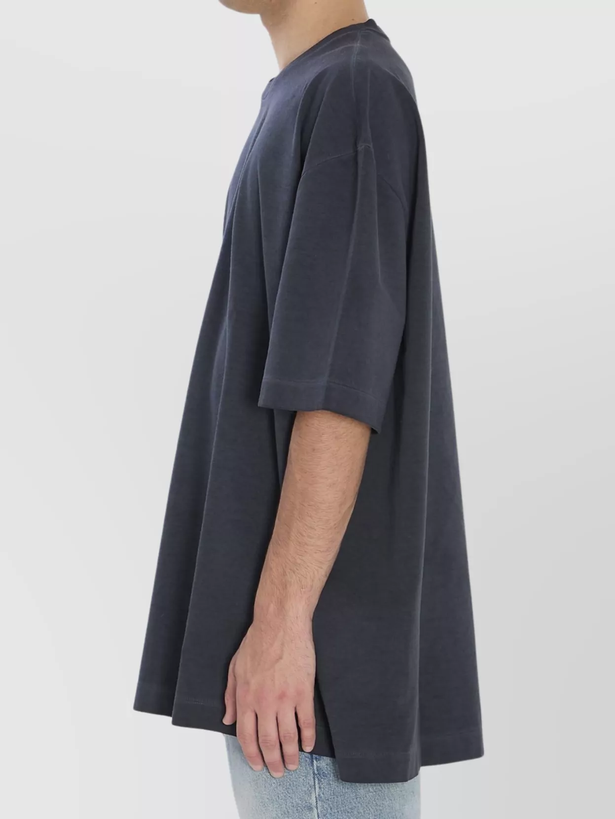 Maison Margiela Oversized T-Shirt Ribbed Neckline