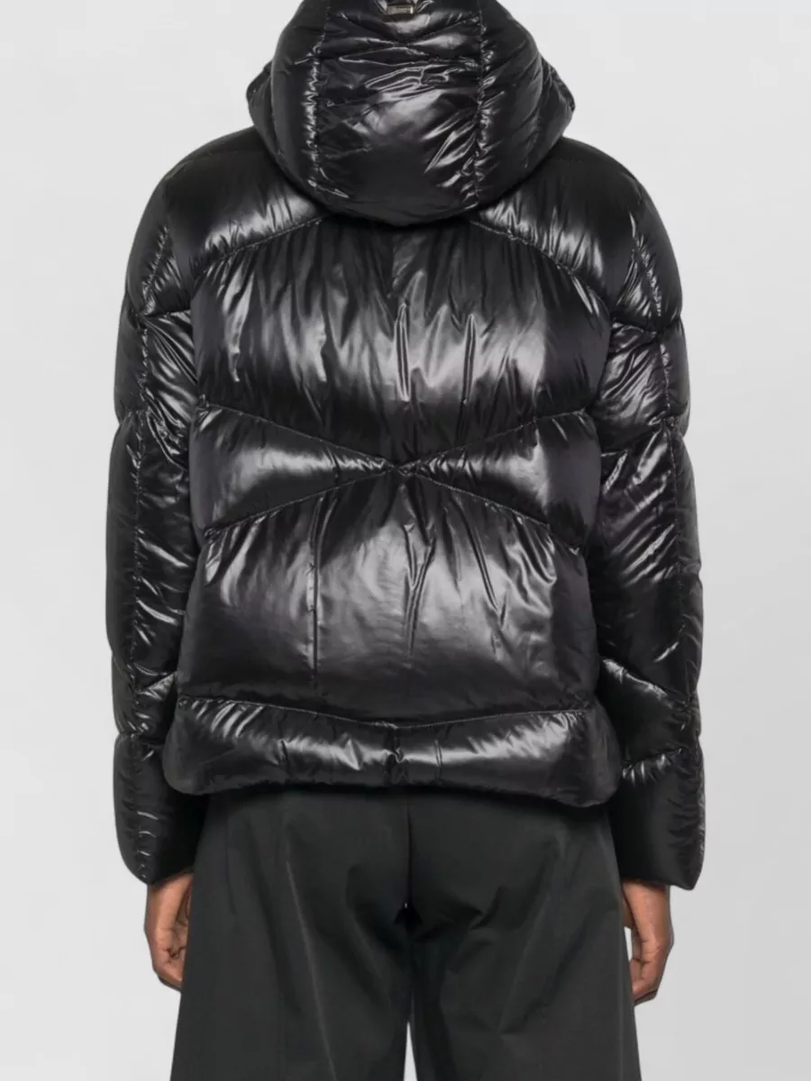 Herno Quilted Drawstring Hood Down Jacket