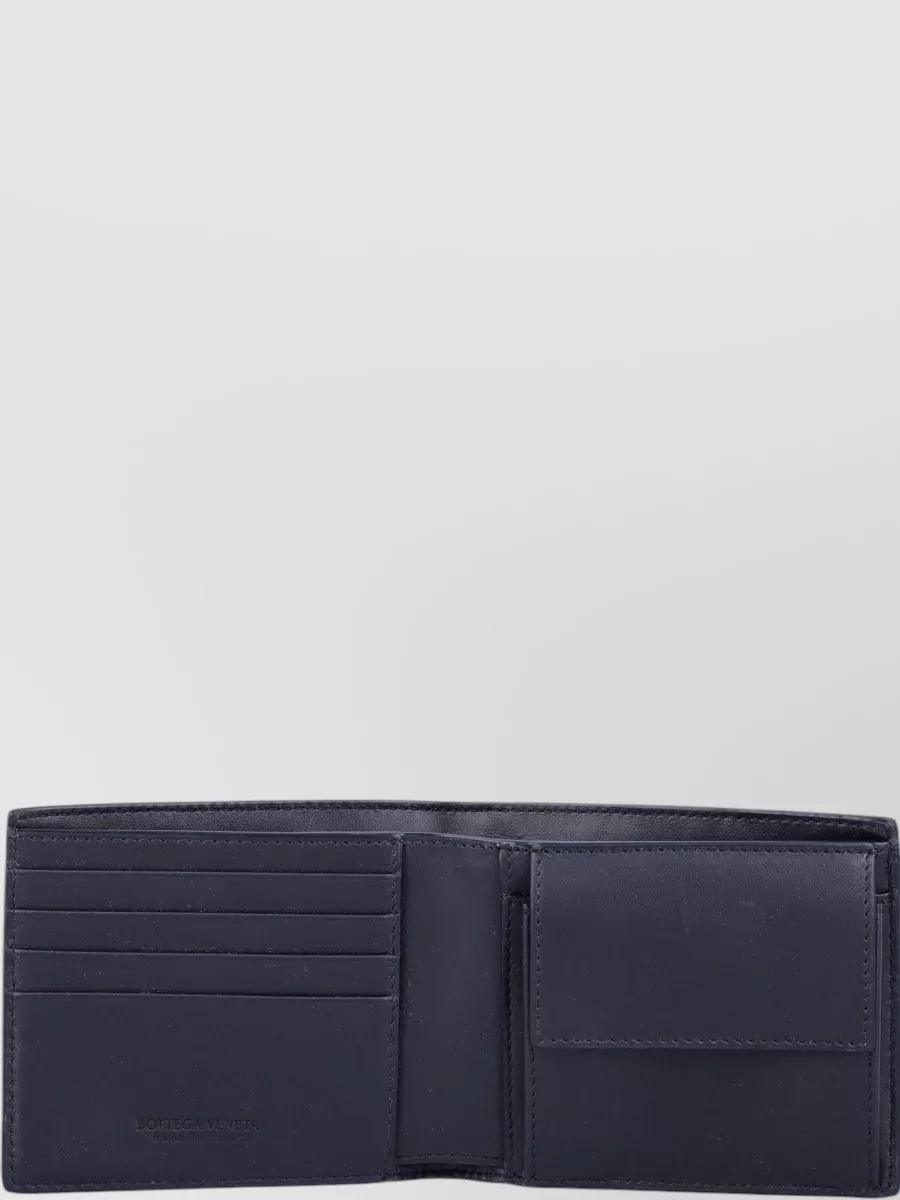 Bottega Veneta Leather Intrecciato Wallet