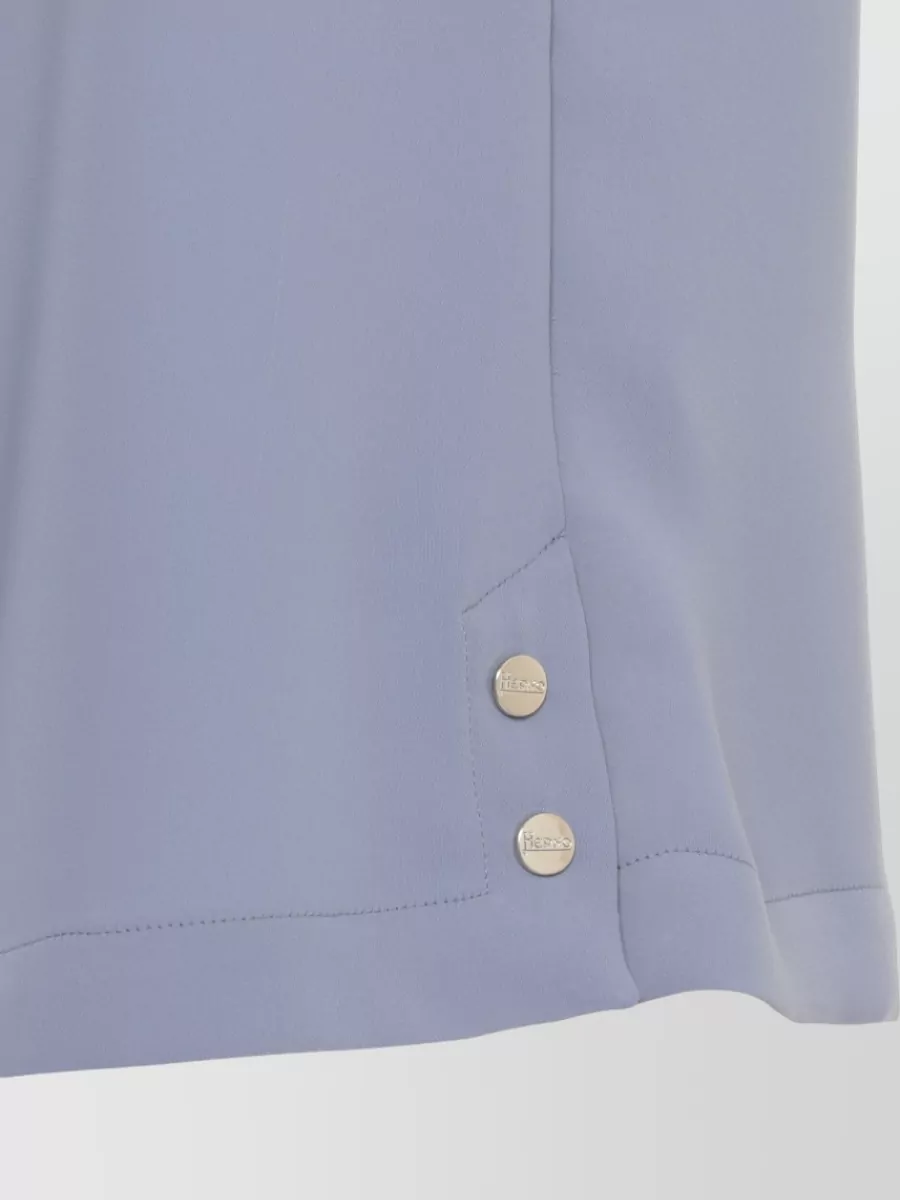 Herno Sleeveless V-Neck Blouse