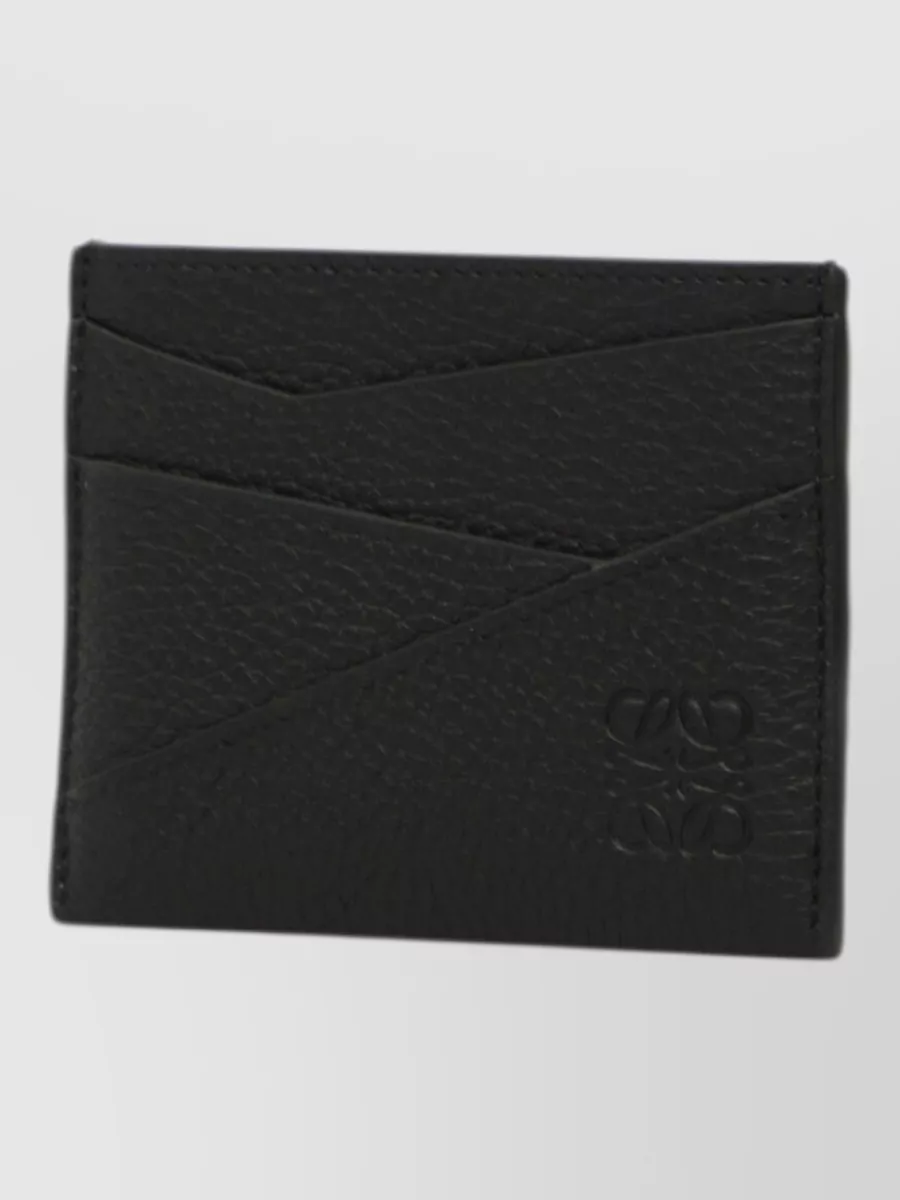 Loewe leather puzzle edge card holder