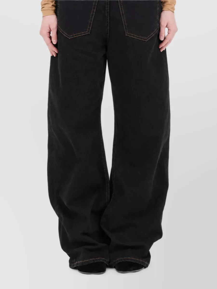 Mm6 Maison Margiela denim wide-leg jeans