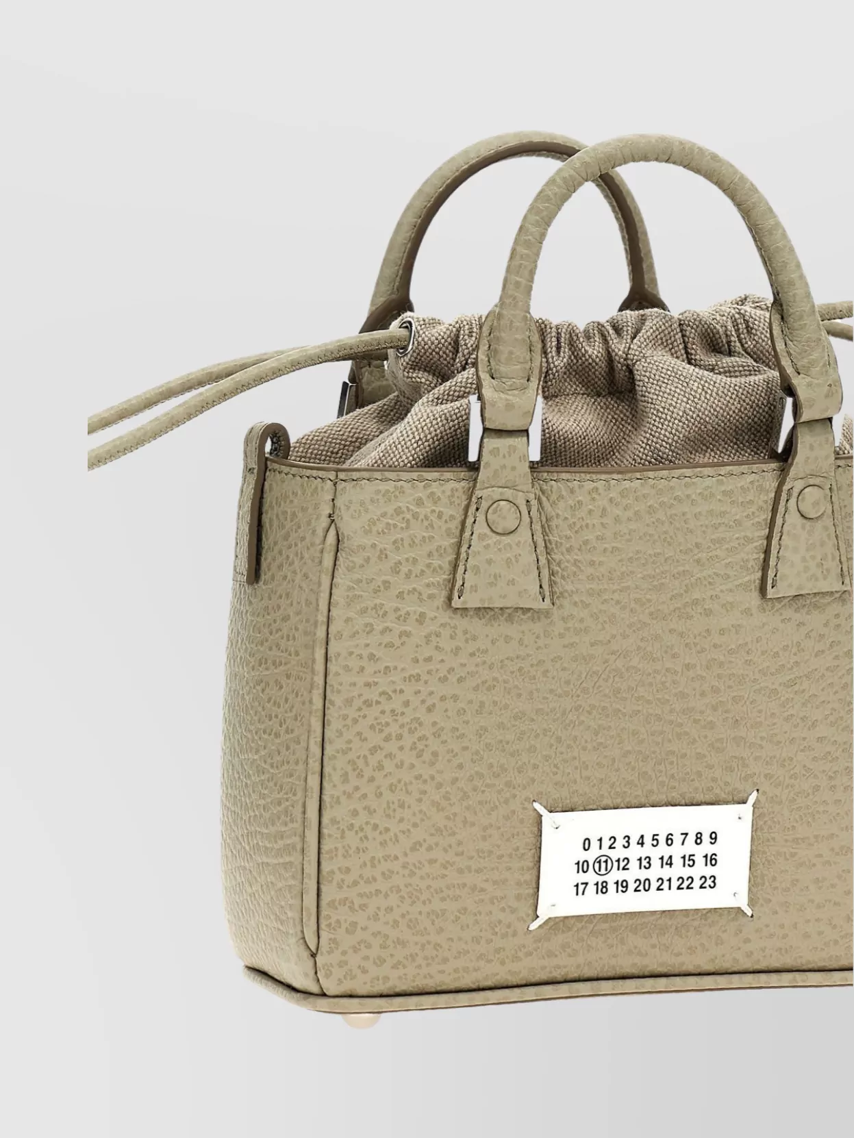 Maison Margiela Textured Finish Horizontal Tote Bag