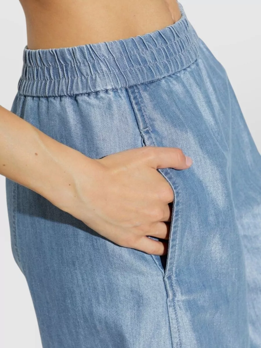 Emporio Armani Denim Wide-Leg Jeans
