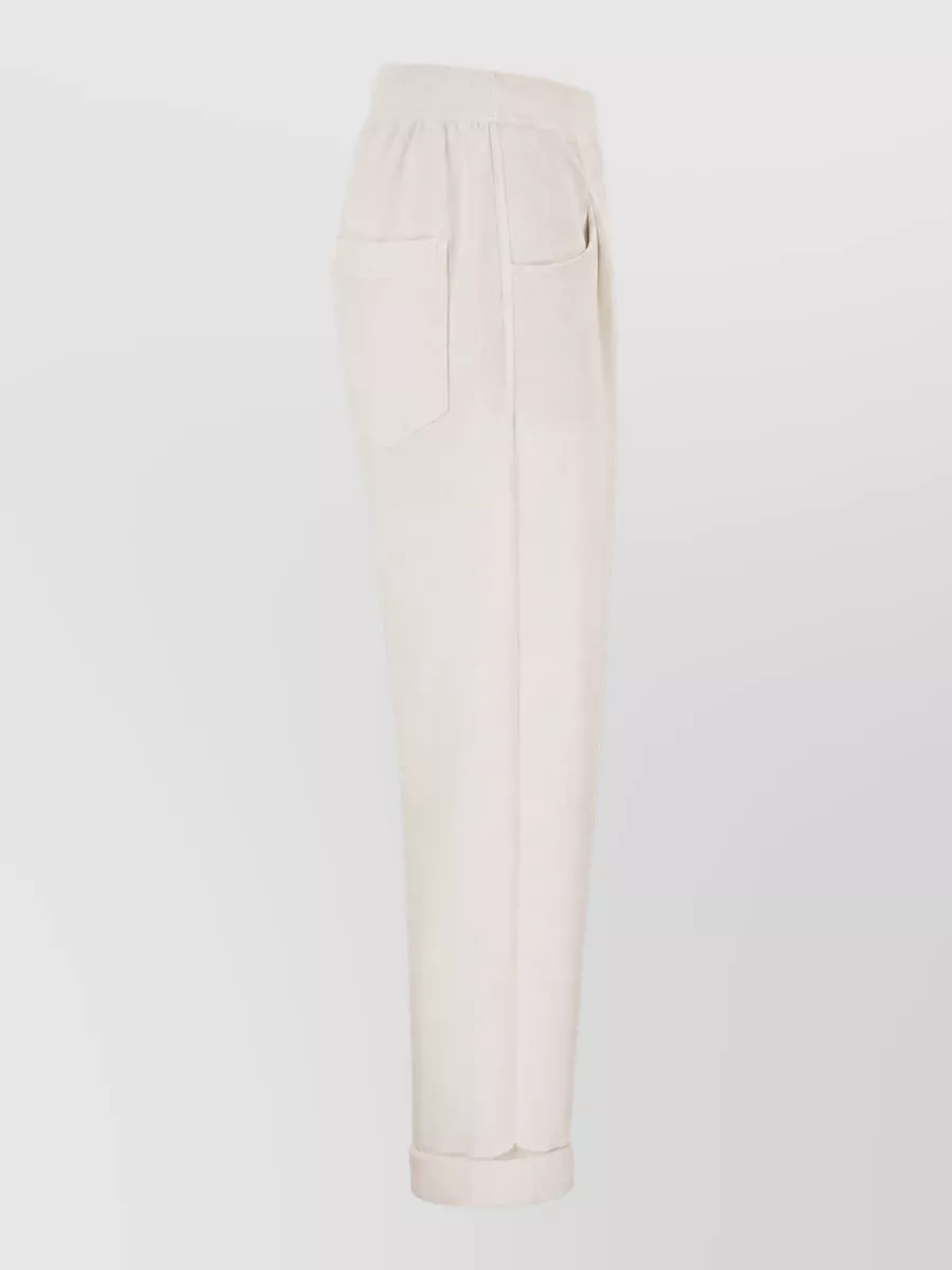 Brunello Cucinelli Stretch Cotton Jogging Trousers