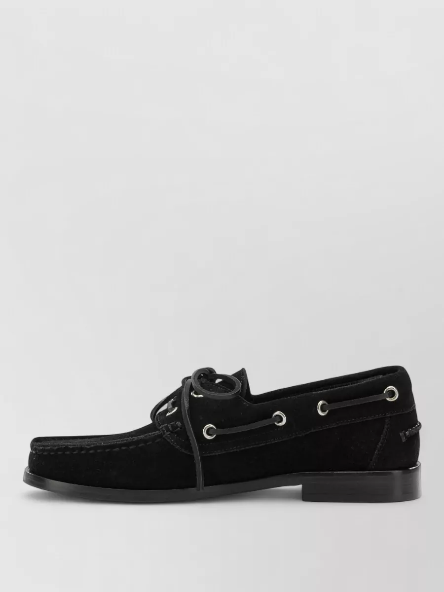 Aeyde Suede Leather Loafers