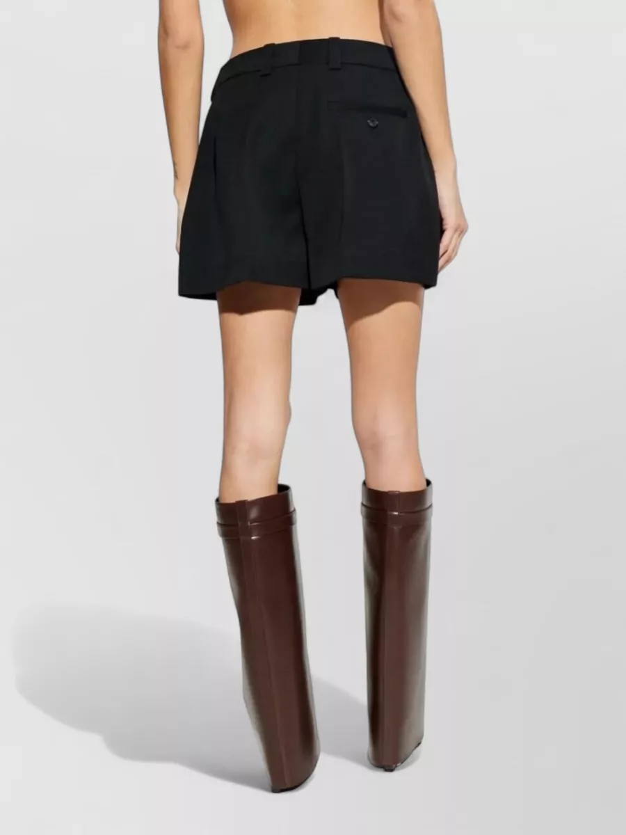 Givenchy Tailored Shorts Belt Loops And Pleats