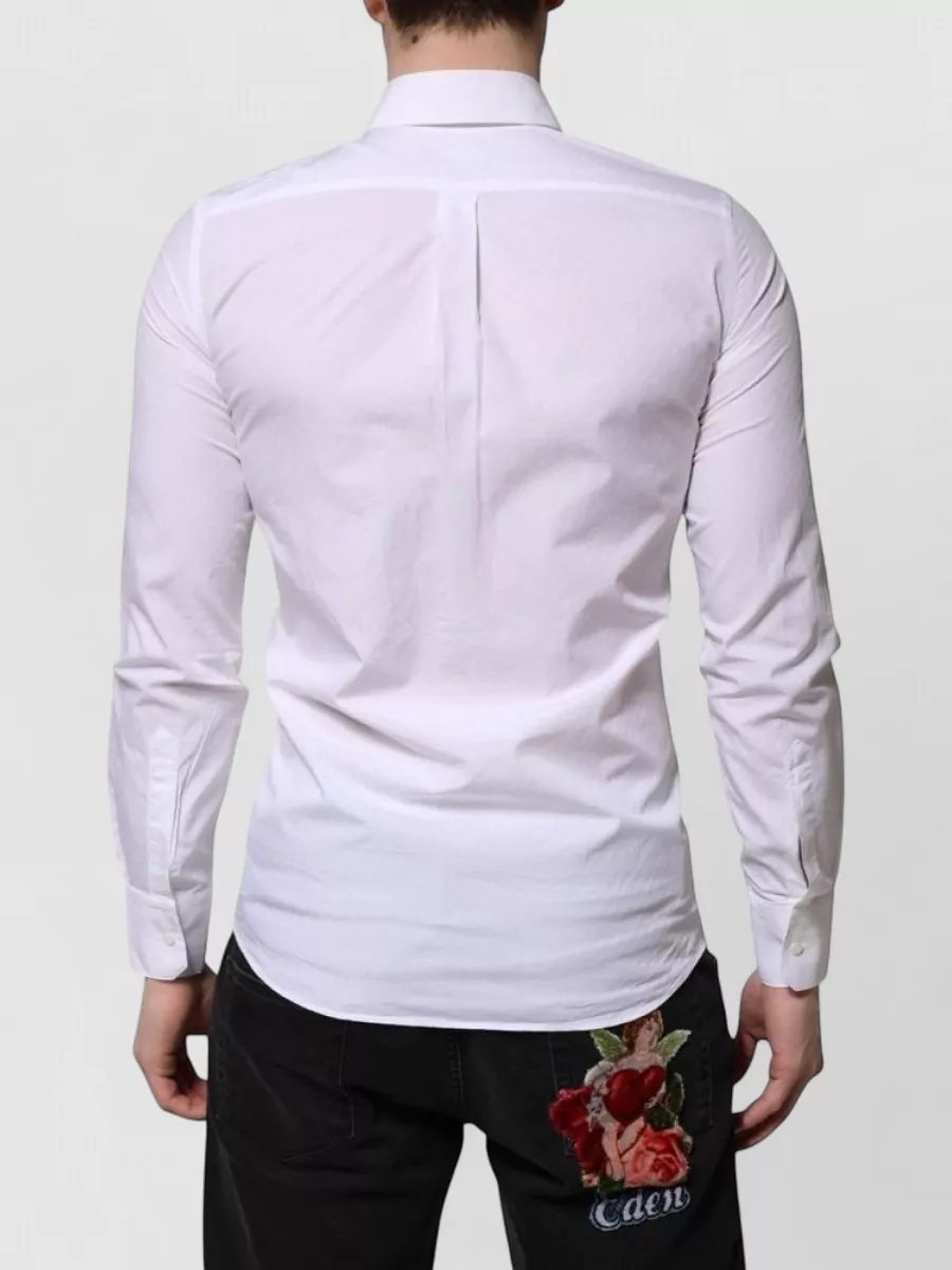 Dolce&Gabbana Cotton Long-Sleeve Dress Shirt