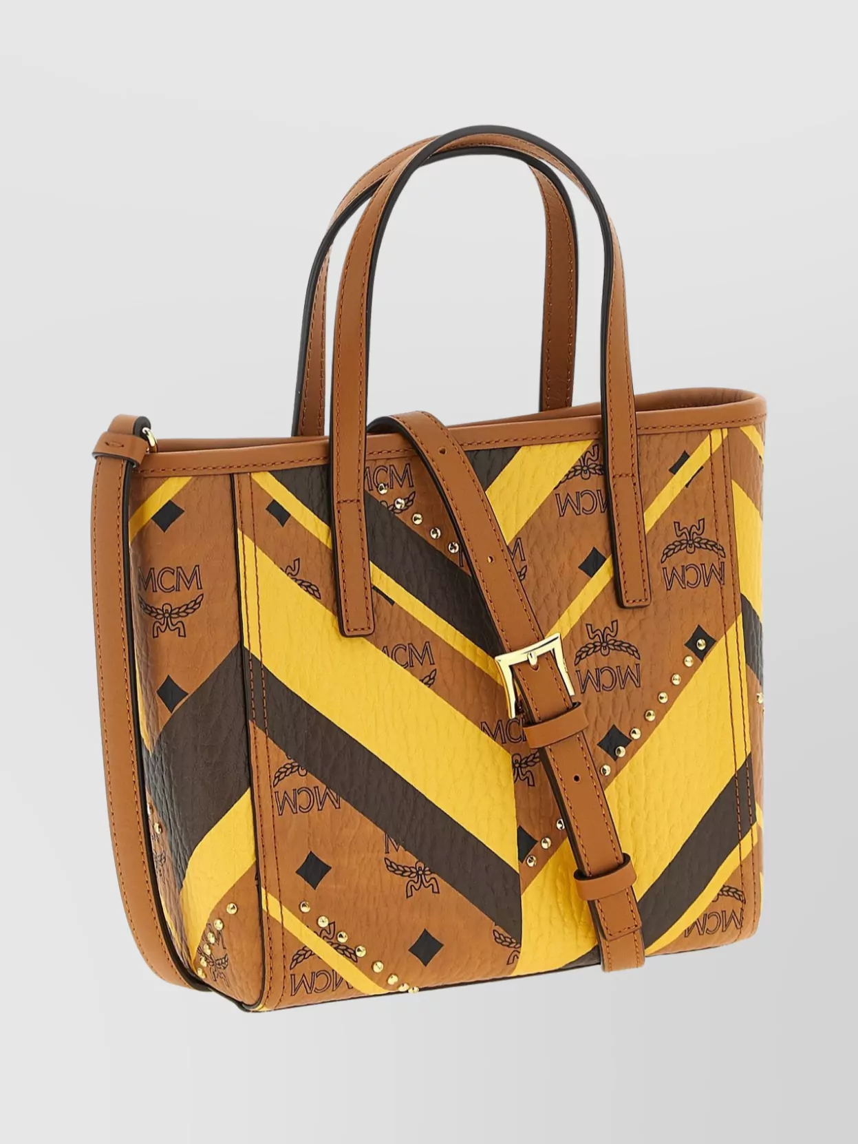 Mcm Mini Tote Bag Shoulder Strap