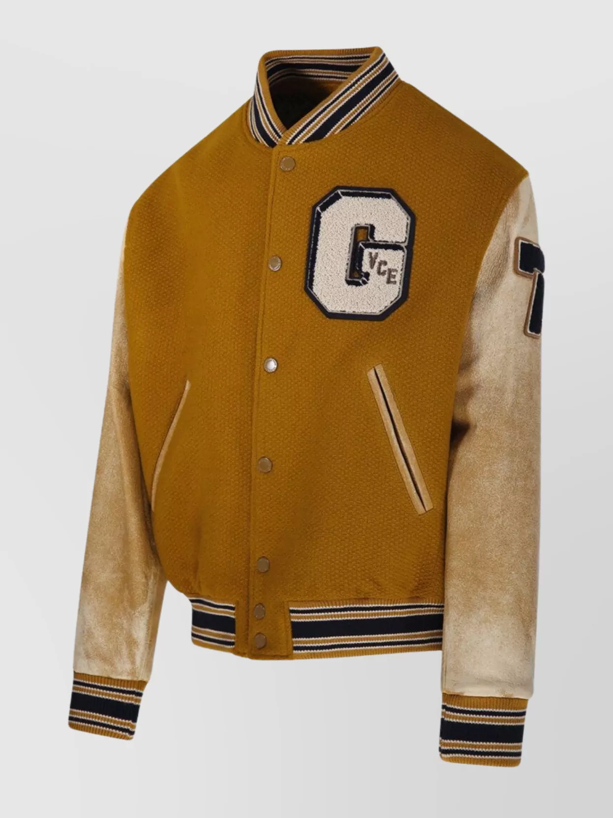 Golden Goose Journey Bomber Contrasting Sleeves