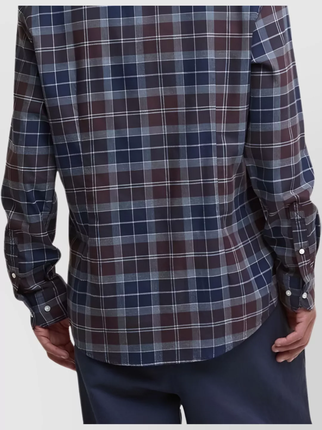 Barbour Casual Checked Shirt Button-Down Collar