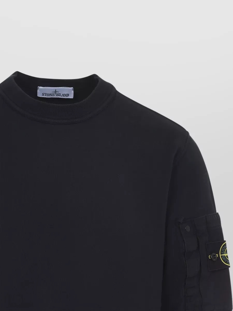 Stone Island Cotton Regular-Fit Crewneck Sweatshirt