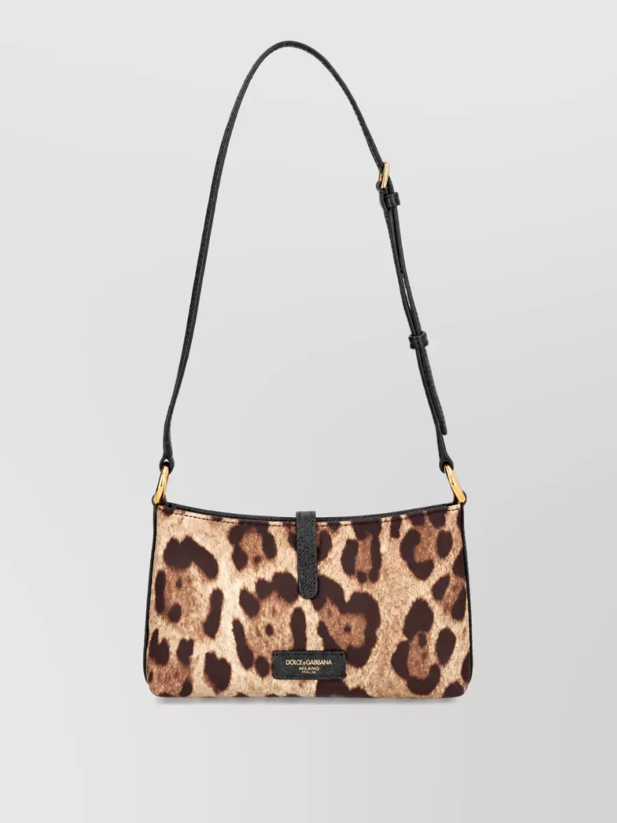Dolce&Gabbana Lock Clutch Bag Adjustable Strap