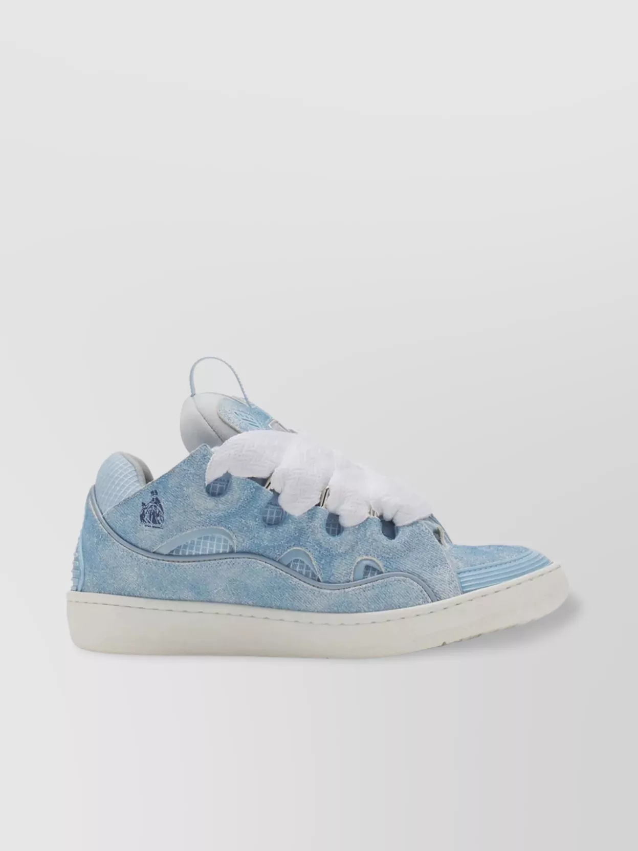 Lanvin Chunky Sole Perforated Sneakers