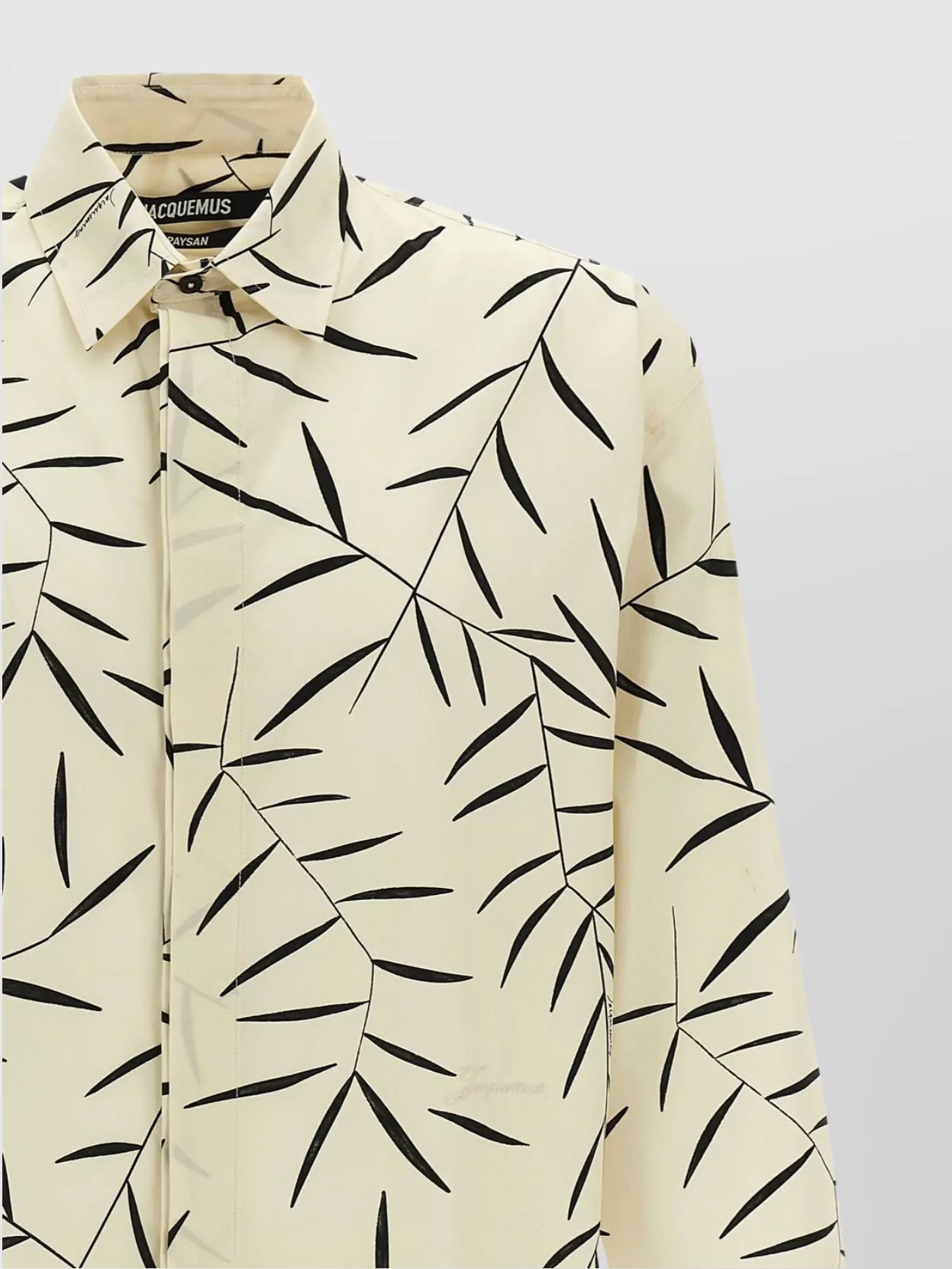 Jacquemus 'Simon Leaf Print Shirt'