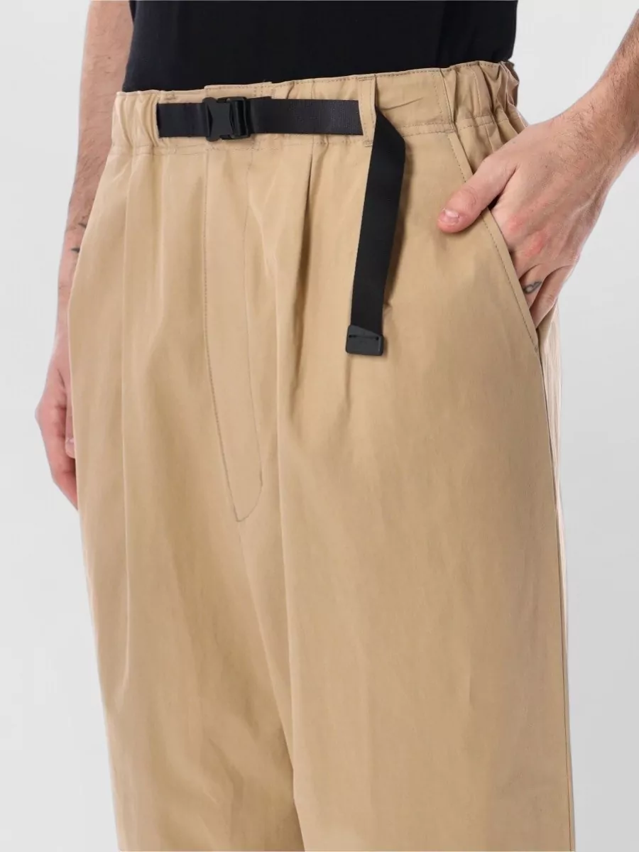 Comme Des Garçons Homme Cotton Wide-Leg Trousers