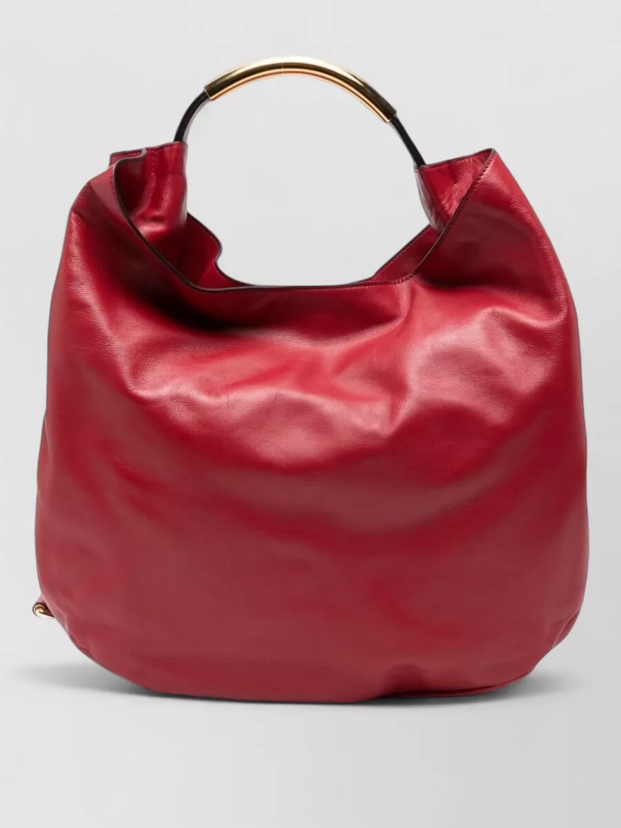 Moschino Leather Shoulder Bag
