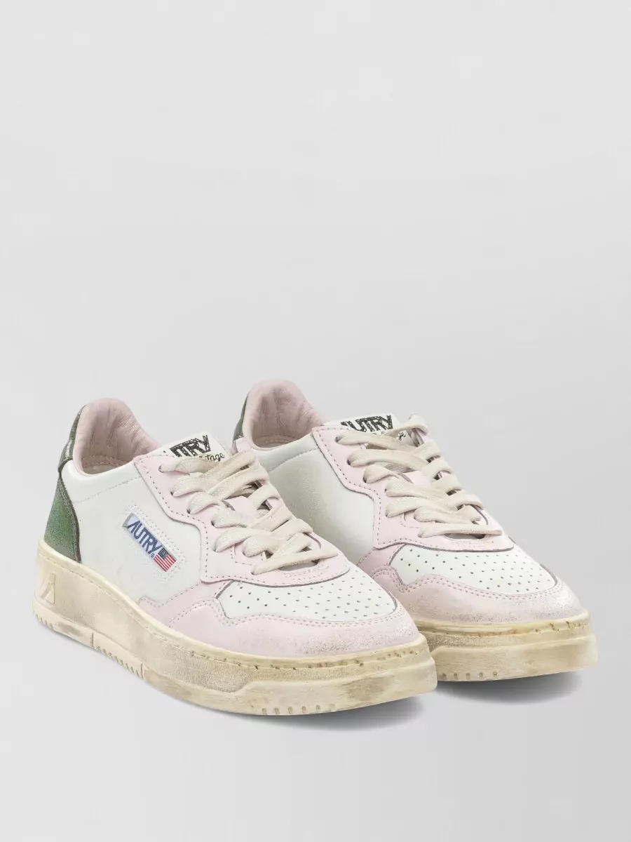 Autry leather low-top sneakers