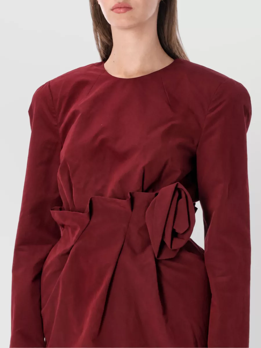 Magda Butrym Silk-Blend Mini Dress