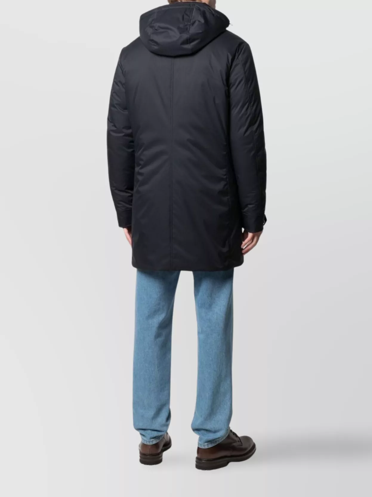 Moorer Vermont Down-Filled Hooded Jacket