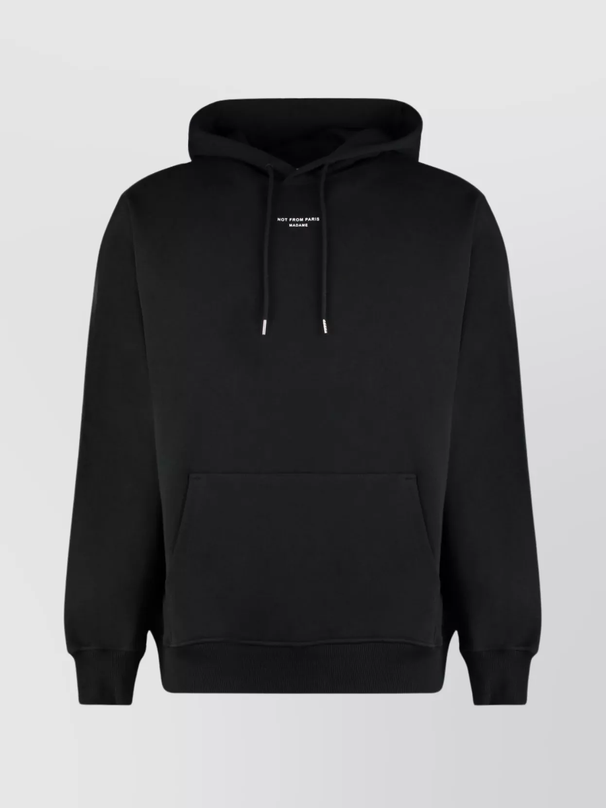 Drôle De Monsieur Hooded Sweatshirt Kangaroo Pocket