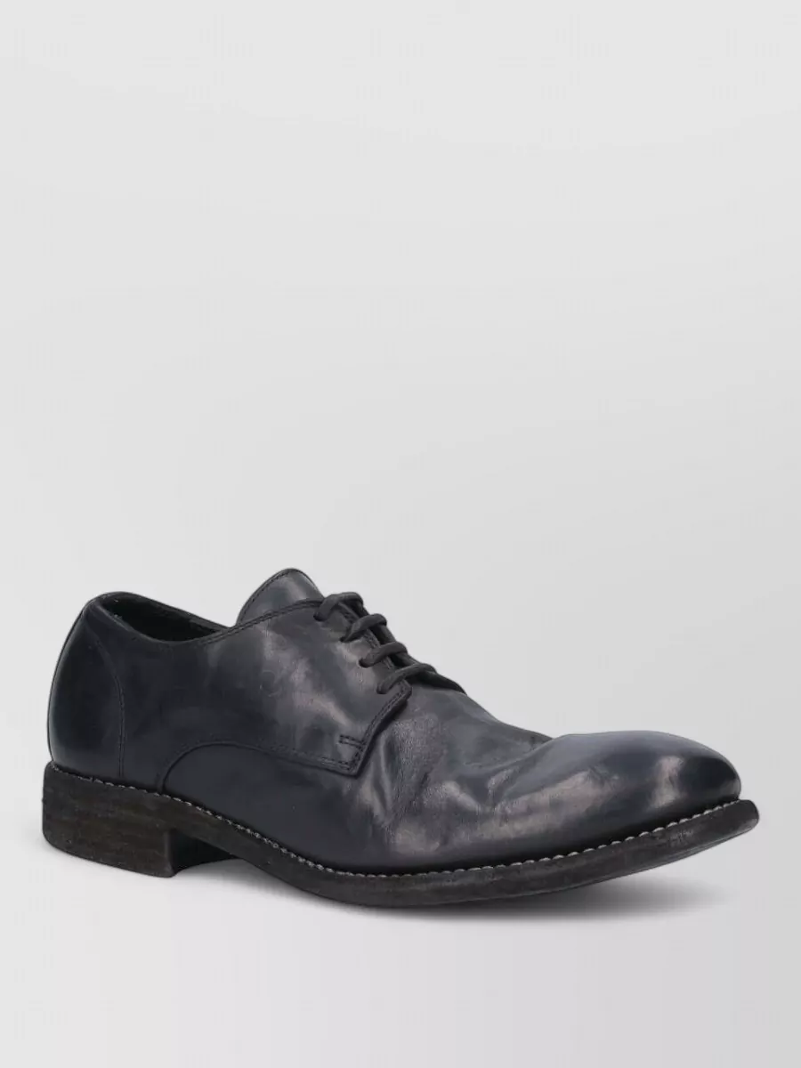 Guidi Leather Derby Shoes