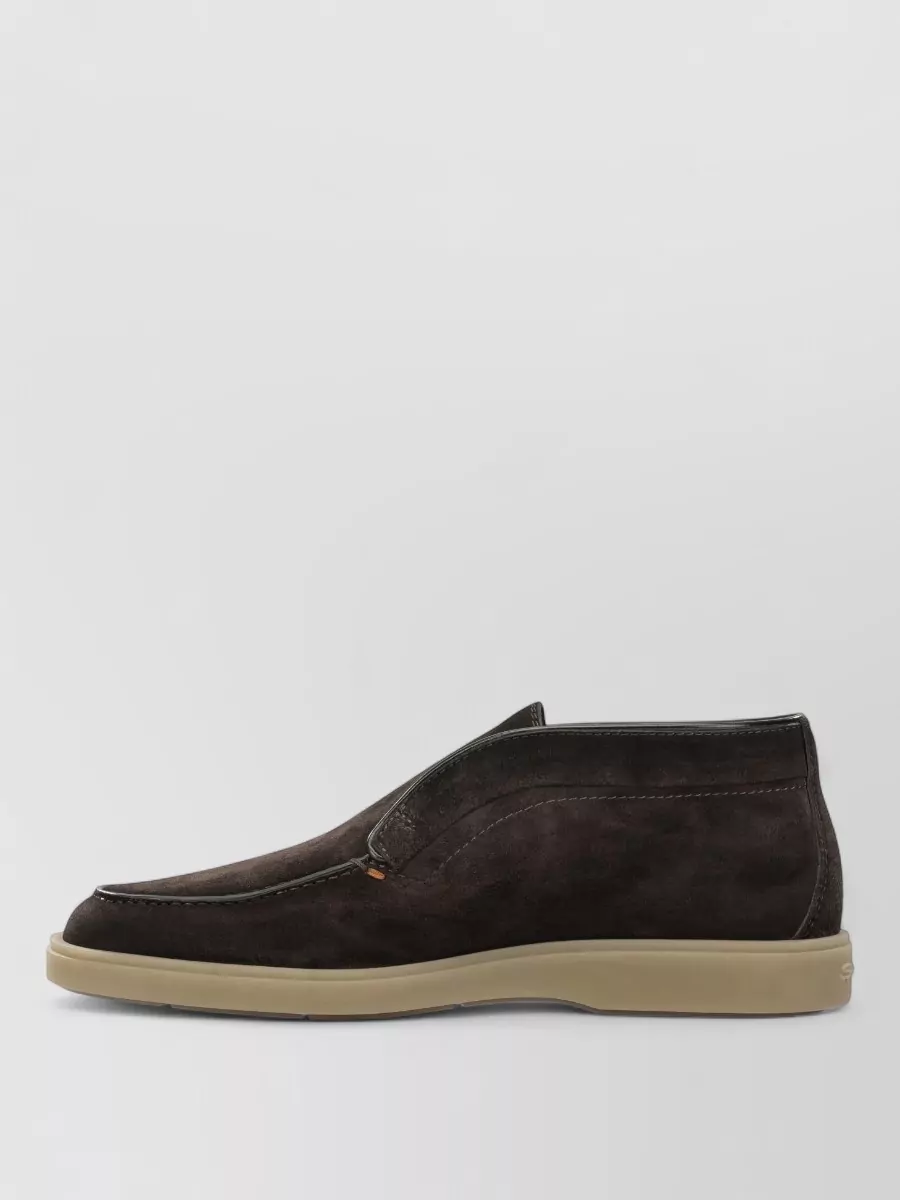 Santoni Suede Leather Boots