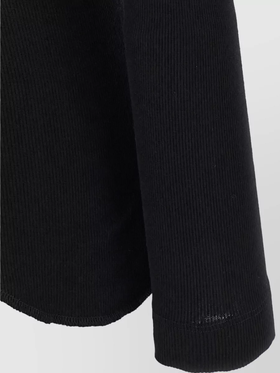 Vivienne Westwood Ribbed Asymmetric One-Shoulder Long-Sleeve T-Shirt