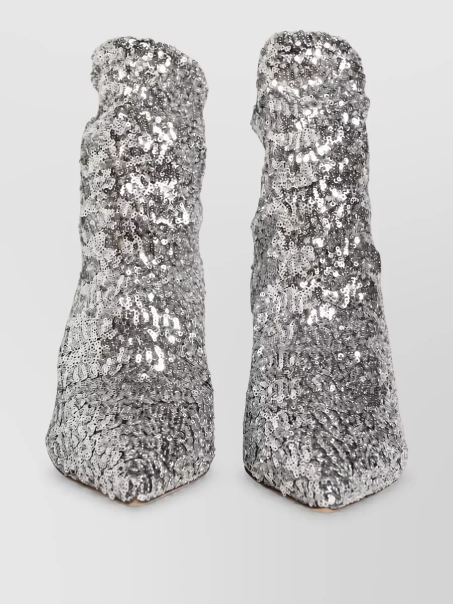 Dolce&Gabbana sequined short boots