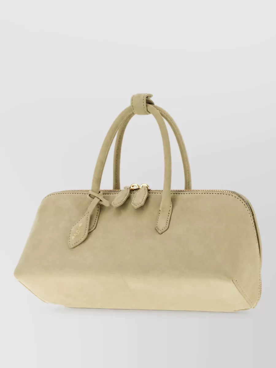 Alaïa leather small clutch bag