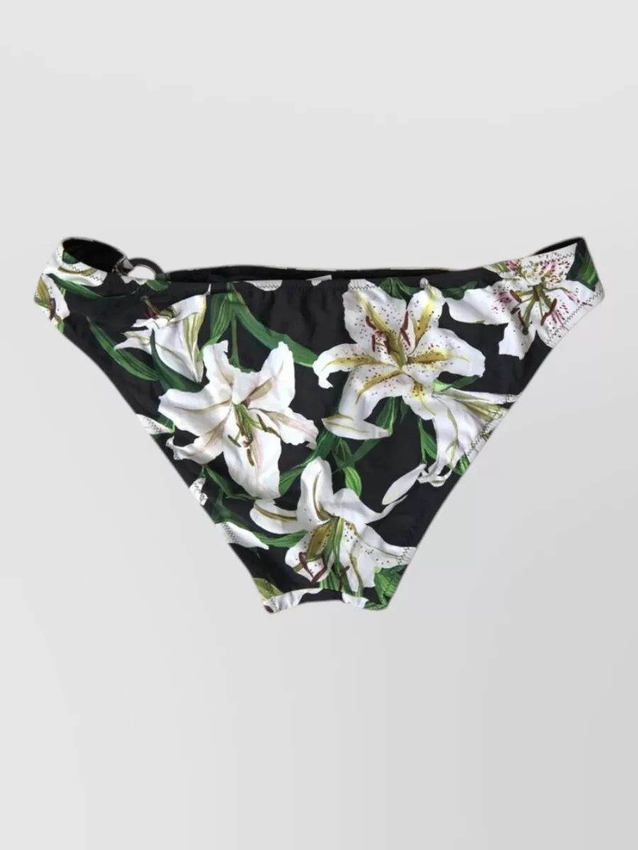 Dolce&Gabbana Floral-print bikini bottoms