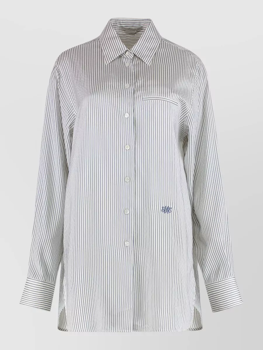 Stella Mccartney Striped silk shirt