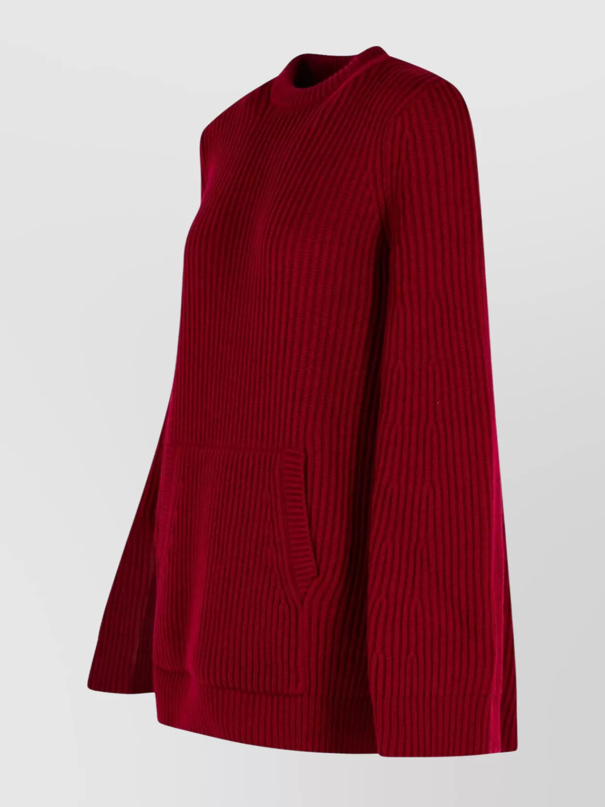 Max Mara Cape Dress With Long Sleeves And Pockets