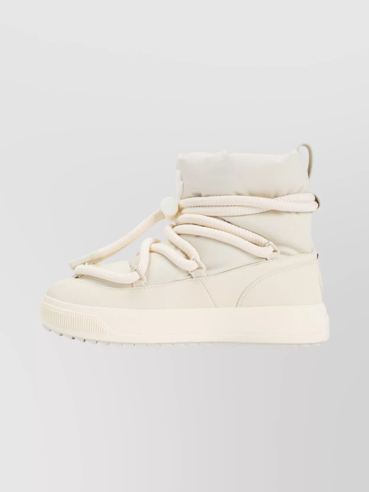 Moncler High-Top Snow Boots Padded Collar