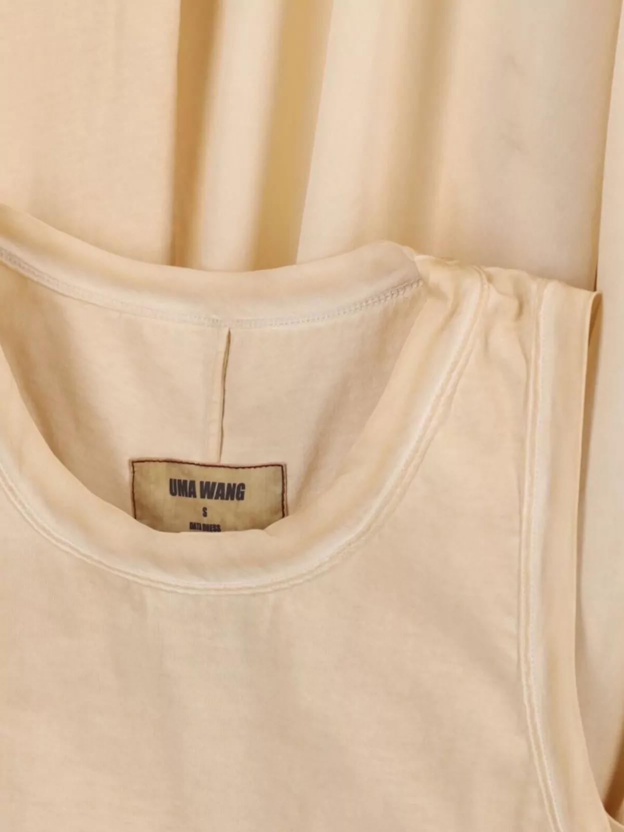 Uma Wang Knee Length Dress Back Slit