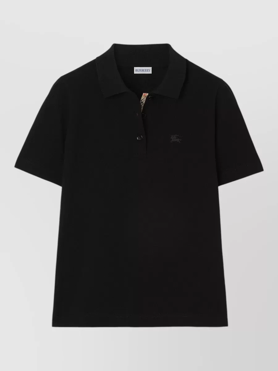 Burberry cotton piqué polo shirt