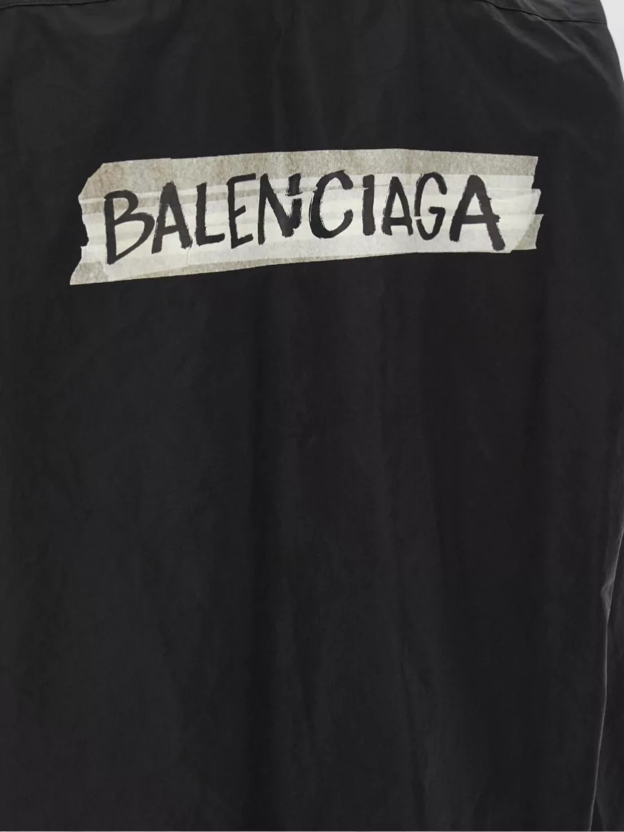 Balenciaga Masking Tape Shirt Button Down Collar