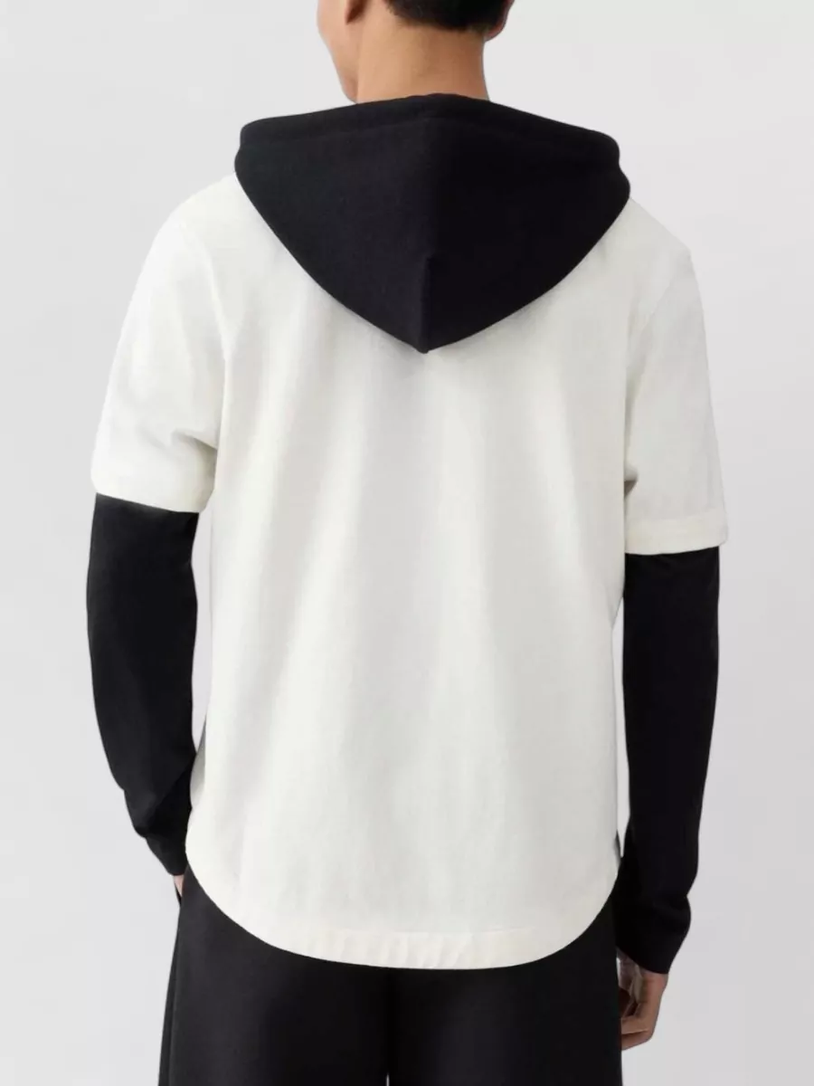 Jacquemus Cotton Short-Sleeve Hoodie